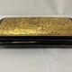 Old lacquered wood jewelry box Cambodia XXth