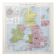 Old map of Great Britain and Ireland 43x43cm from 1950