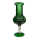 Vintage pressed glass vase from the 1970s.