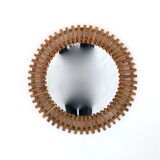 Vintage round wall mirror