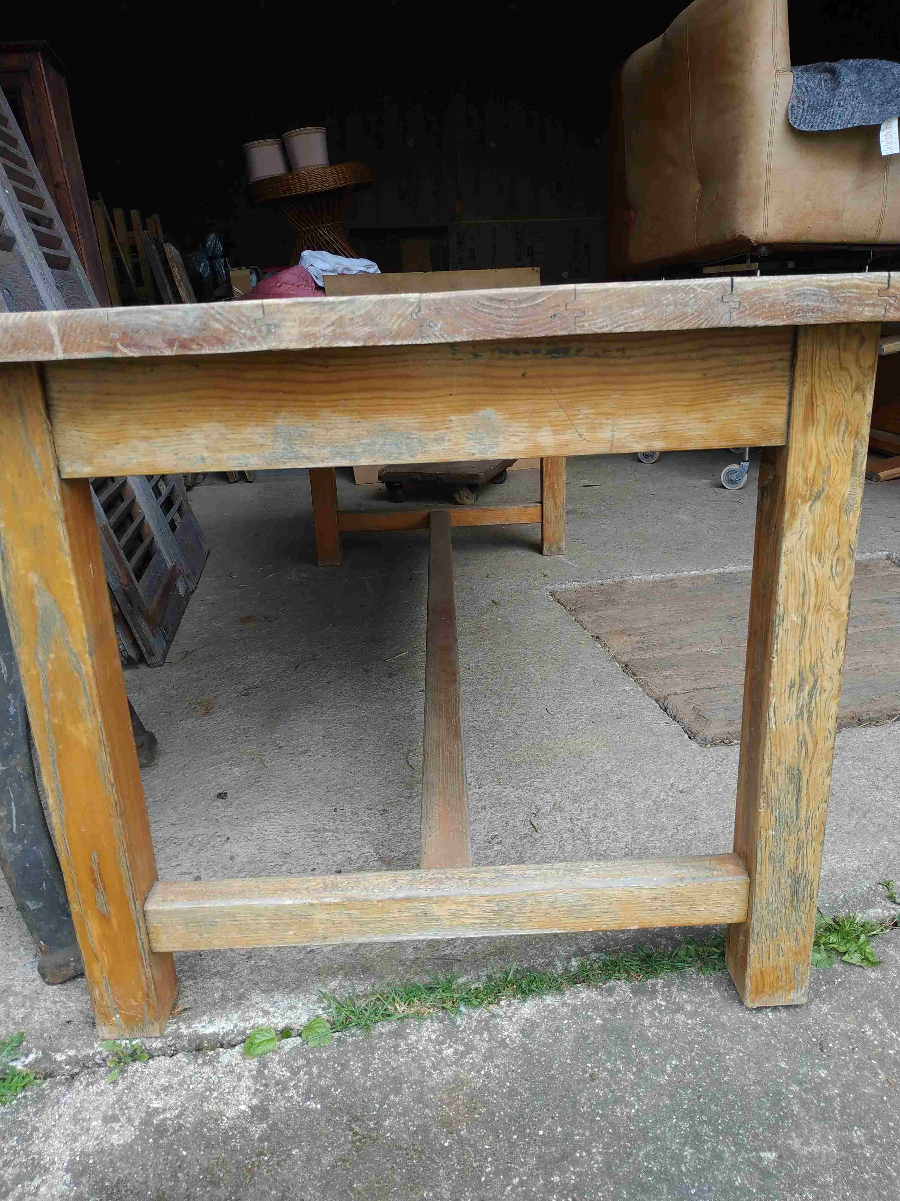 Vintage pine country table