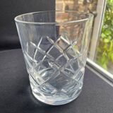 5 verres à whisky – Cristal taillé