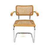 B64 armchair, Marcel Breuer, Italy, 1990