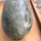 Green marble egg