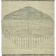 Handmade Tribal Decorative 267 cm x 305 cm Beige Wool Carpet