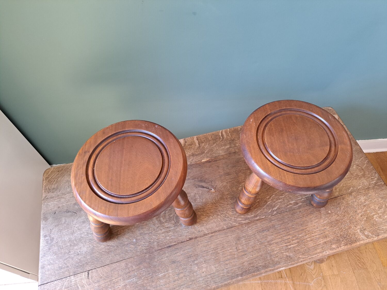 Paire de portes plantes