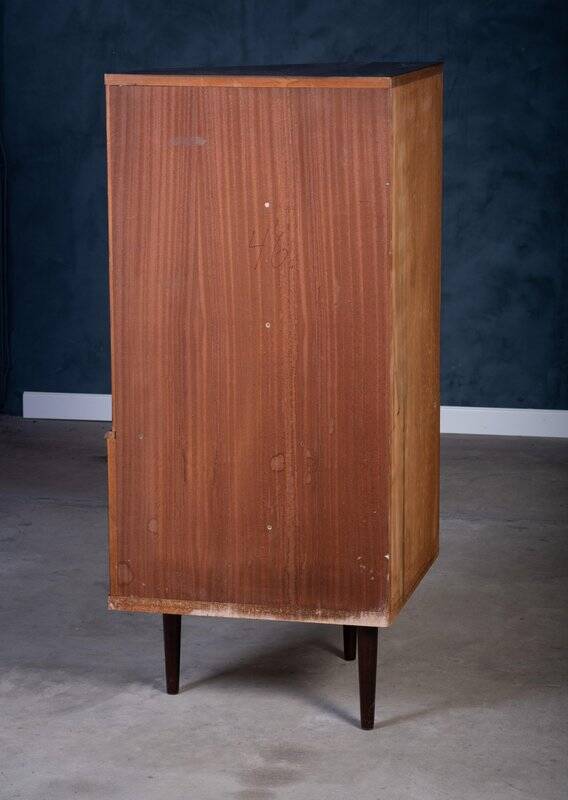 Meuble de Bar d'Angle Mid-Century en Palissandre, Danemark, 1960s
