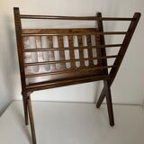 Magazine rack vintage1960 Cees Braakman scandinavia vinyl magazines