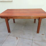 Rectangular dining table in vintage teak