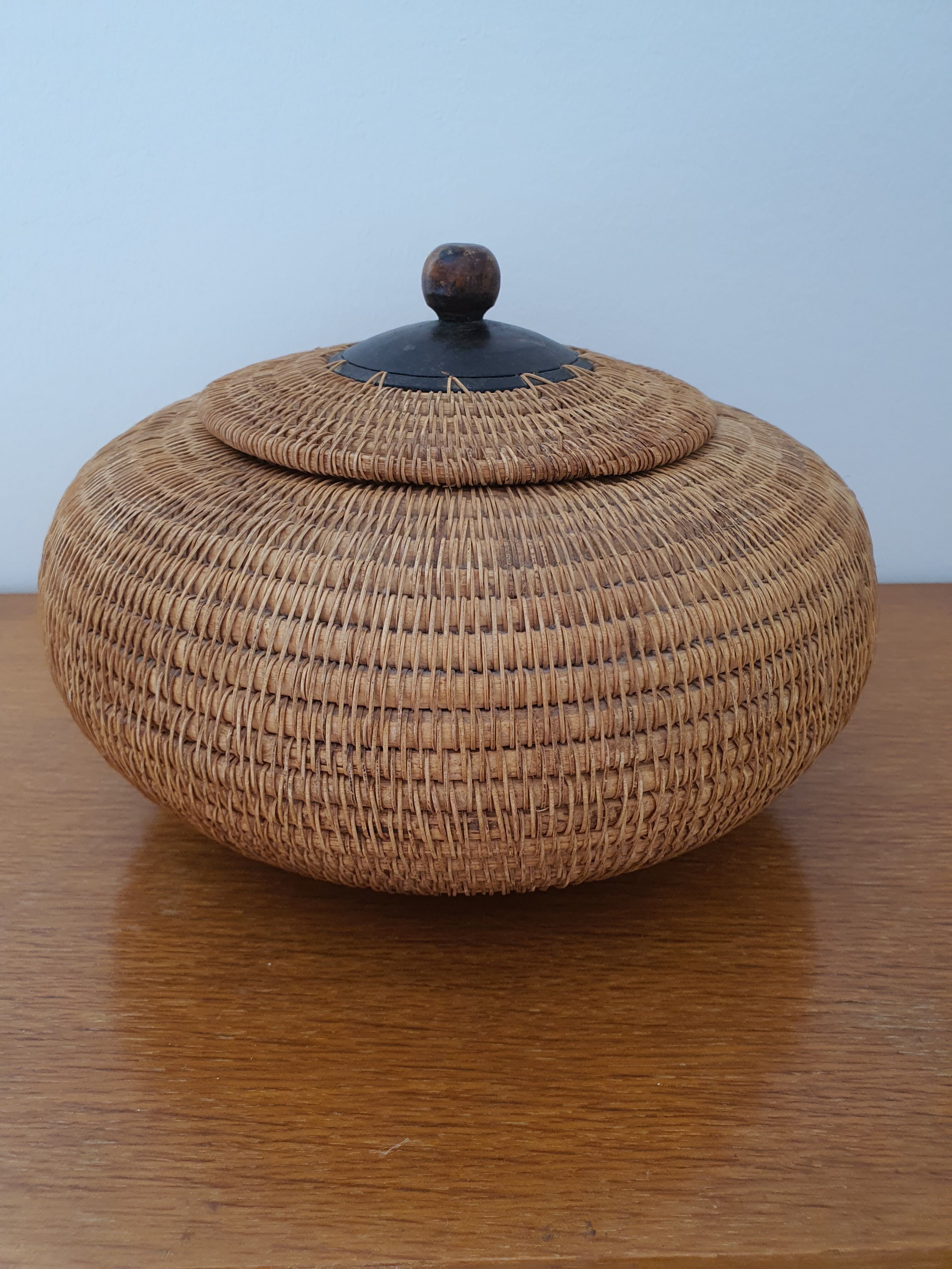 Basketry box