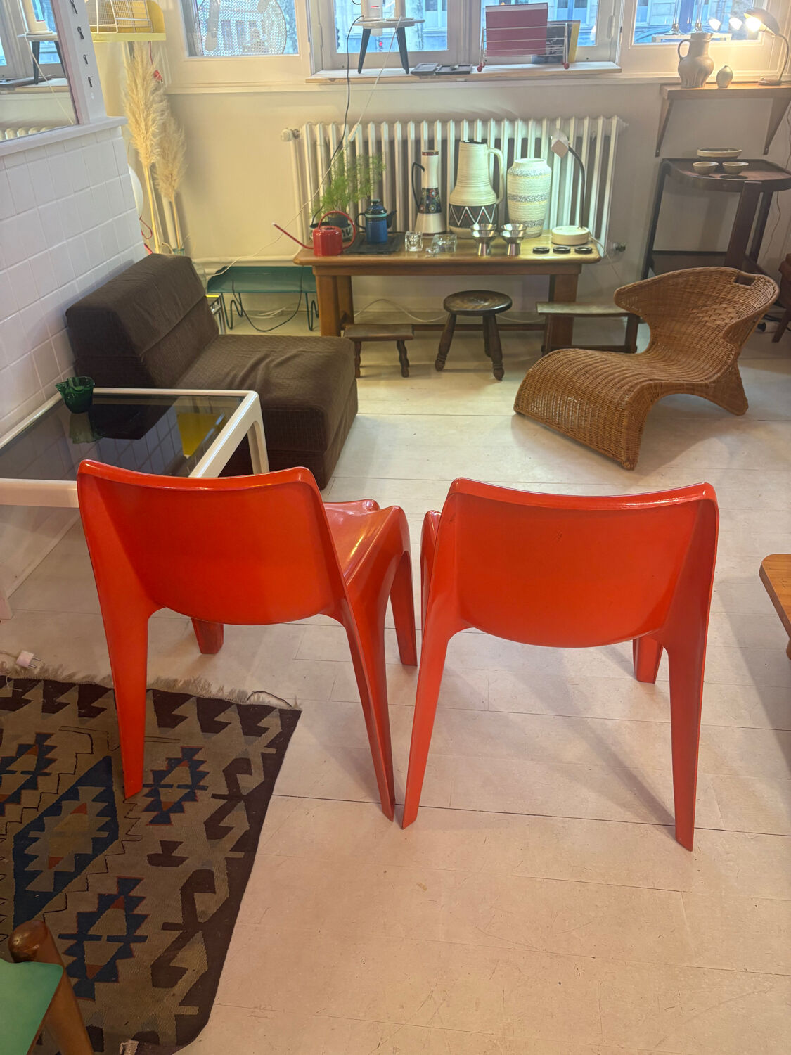 Pair of Bofinger BA1171 chairs