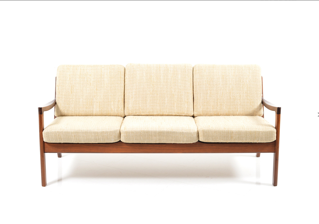 Sofa 3 places by Ole Wanscher rosewood