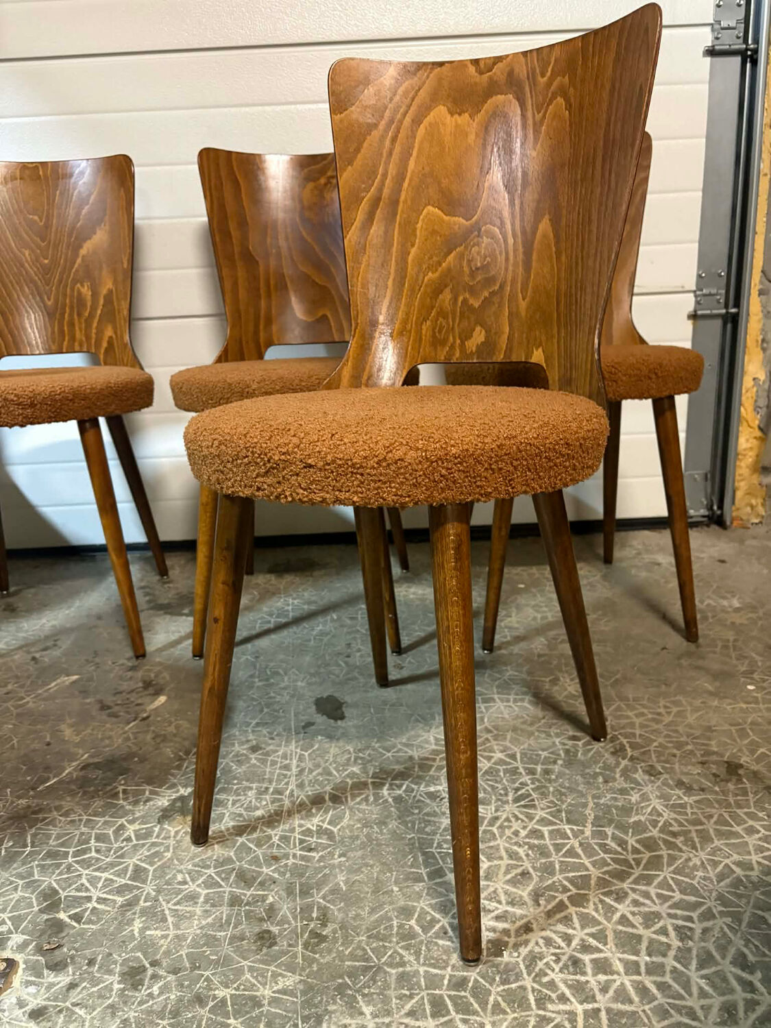 Set of 6 Baumann bistro chairs