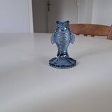 Glass candlestick
