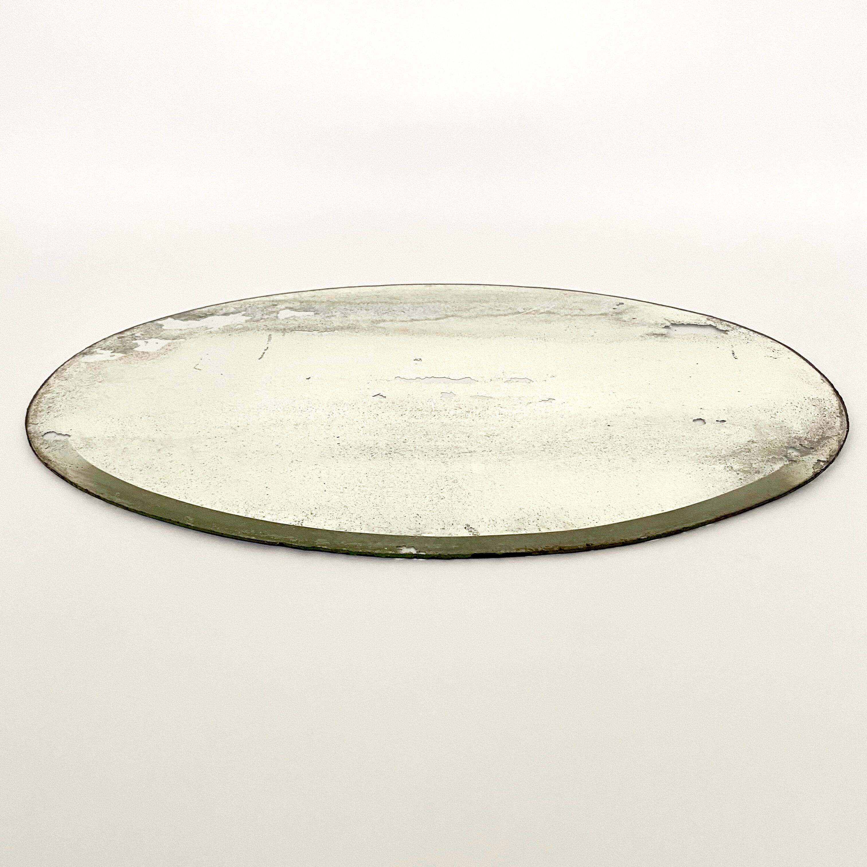 Old bevelled mirror - 54 x 33 cm