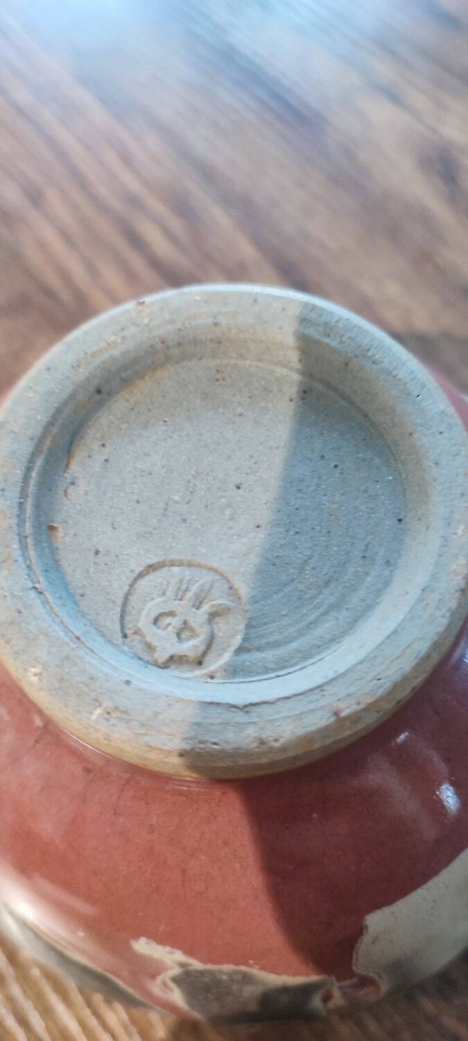 70s glazed porcelain stoneware