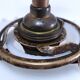 Opaline porcelain brass wall light early 20th century