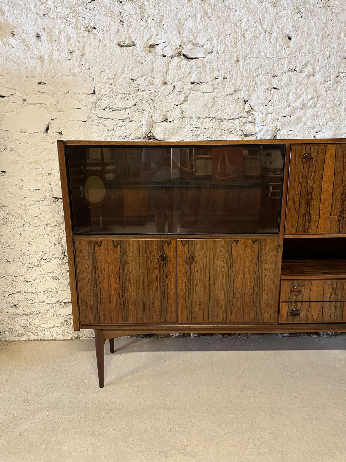 Scandinavian rosewood sideboard