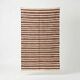 Moroccan kilim rug with bohemian patterns