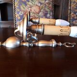 Lot of 2 tin wall light