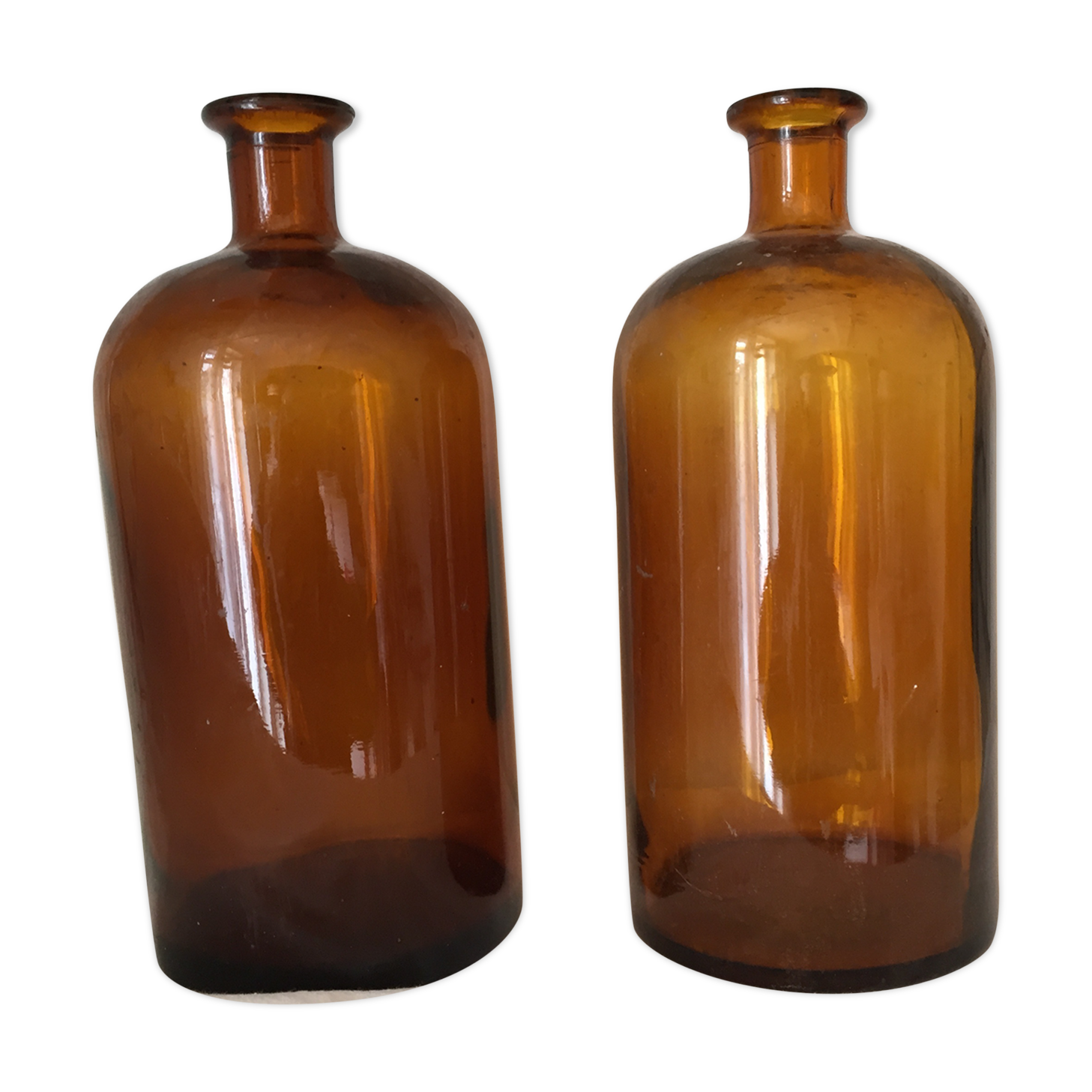 Lot of two bottles pharmacy