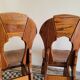 Pair of brutalist chairs