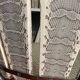 Chaise pétales, vintage, restauration d'art