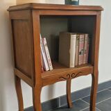 Vintage wooden bedside table