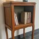 Vintage wooden bedside table