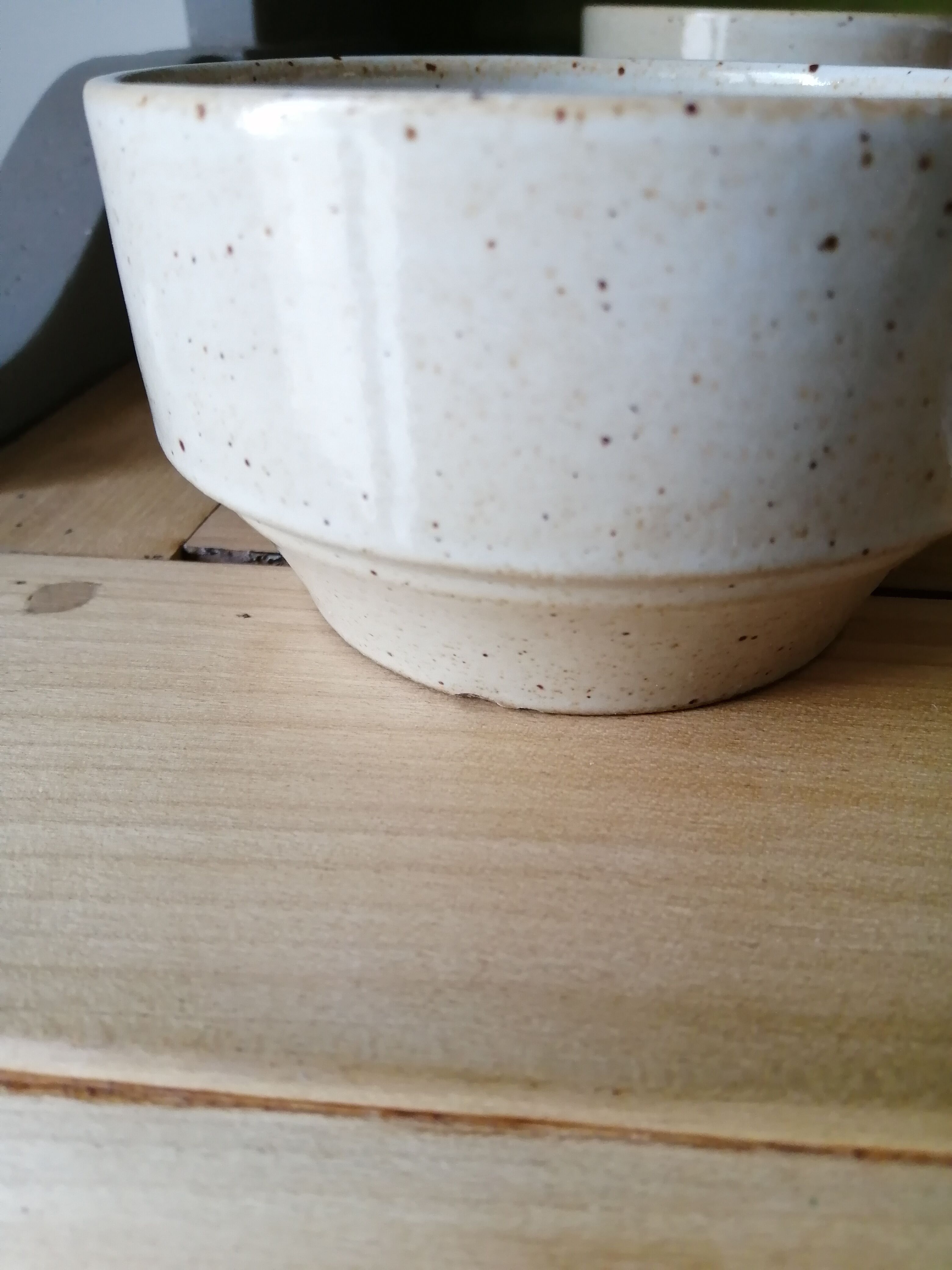 2 large sandstone cups from the Marais