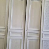 Old set of 8 cupboard doors