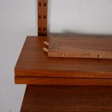 Vintage modular wall system by Poul Cadovius