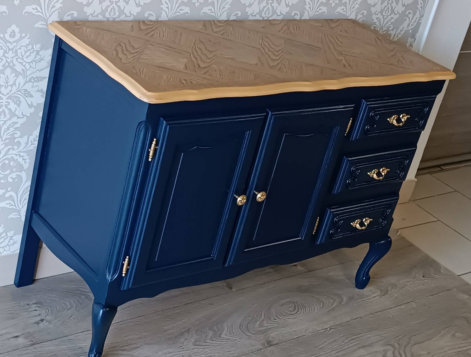 Louis XV style low buffet