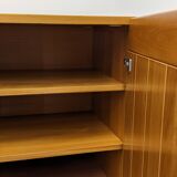 Maison Regain sideboard in solid elm, 1960s-1970s