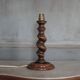 Turned wood lamp base, wooden lamp, table lamp, bedside lamp