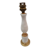 Marble lamp base