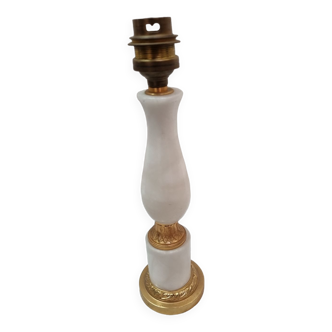 Marble lamp base