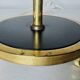 Model 332 Table Lamp In Brass And Natural Fibre By Eae, Sweden 1950S