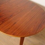 Vintage round dining table | Rosewood | Extendable