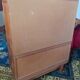 Art Deco display cabinet in walnut