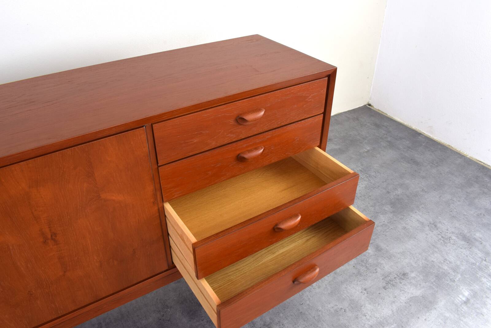 Mid-Century Teak Sideboard by Heinrich Althoff, 1960s.