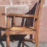 Straw chair (seat and backrest)