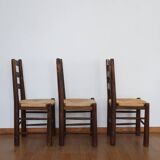 3 mulched chairs Georges Robert