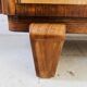 Art Deco display case in mahogany and veneer, 20th century