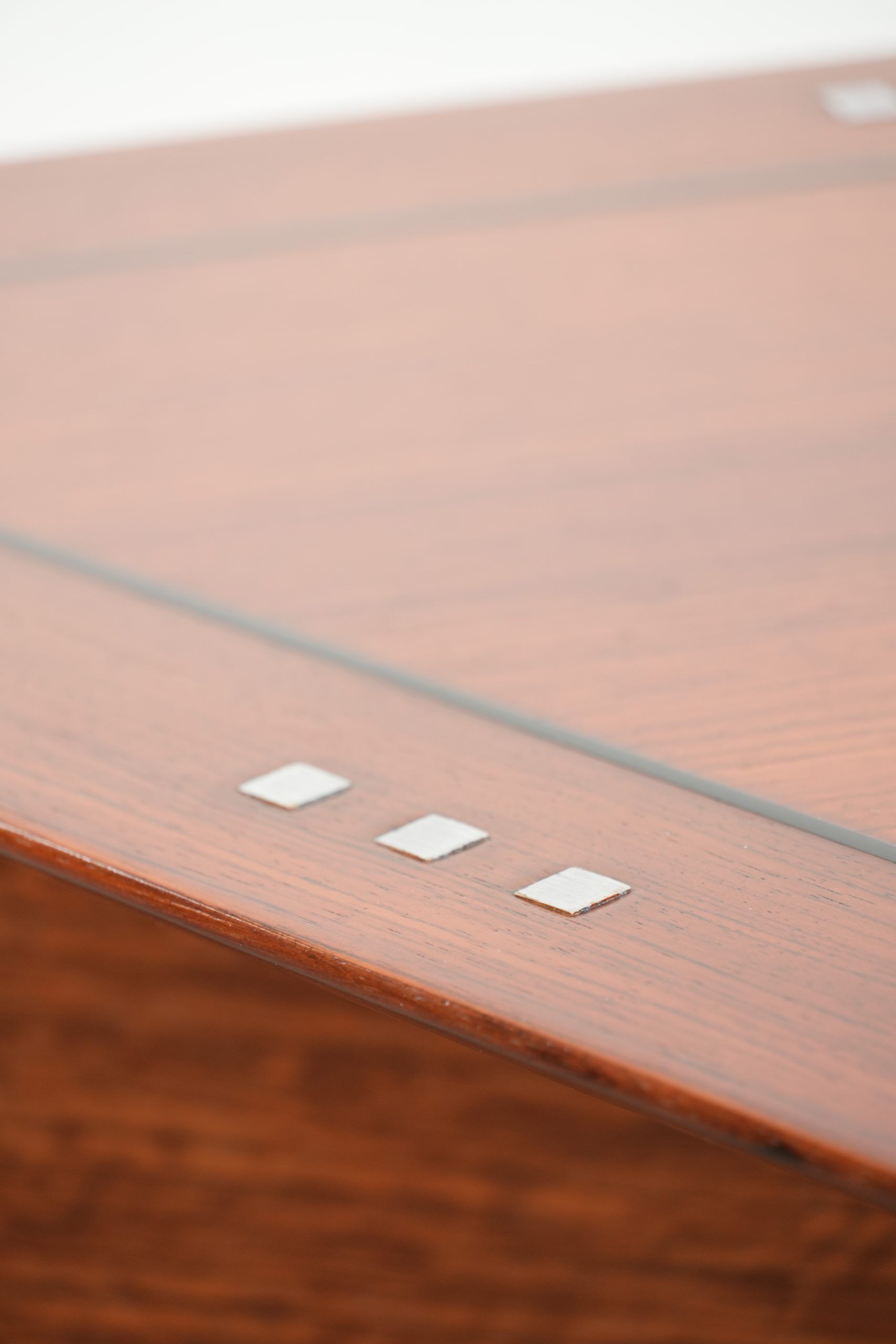 Table d'appoint, café Art Déco de forme triangulaire