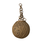 Vintage rope hanging lamp