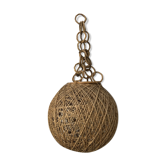 Vintage rope hanging lamp