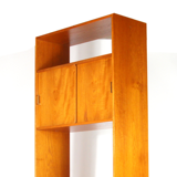 Library book shelf room divider 60 s 70 s