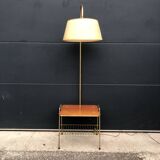 Magazine holder floor lamp