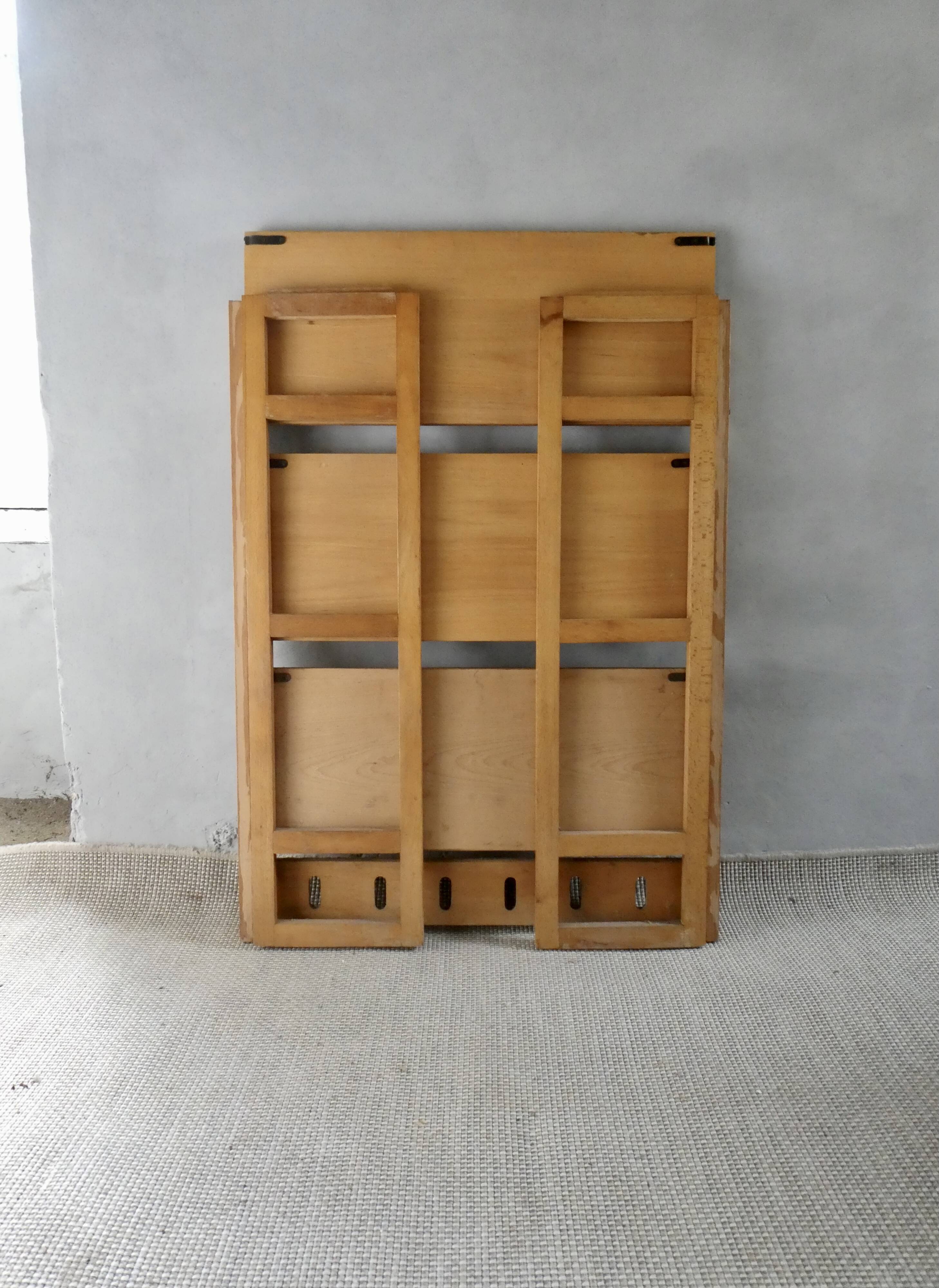 Folding bookcase from a second-hand bookseller, 1960s